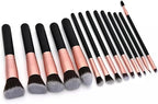 Professional 15-Piece Makeup Brush Set – Premium Soft Bristles for Face & Eye Makeup