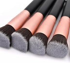 Professional 15-Piece Makeup Brush Set – Premium Soft Bristles for Face & Eye Makeup