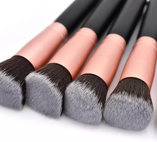 Professional 15-Piece Makeup Brush Set – Premium Soft Bristles for Face & Eye Makeup